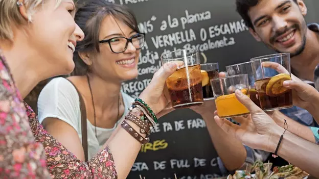 Tradicionalna karta gastronomije Barcelone