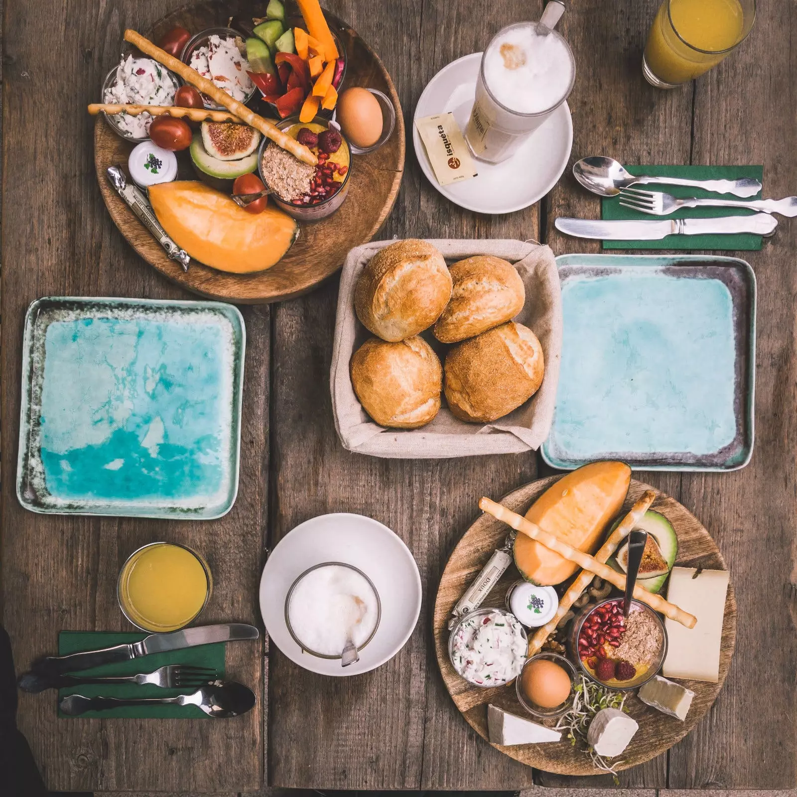 Wochenende ergo volles Frühstück.