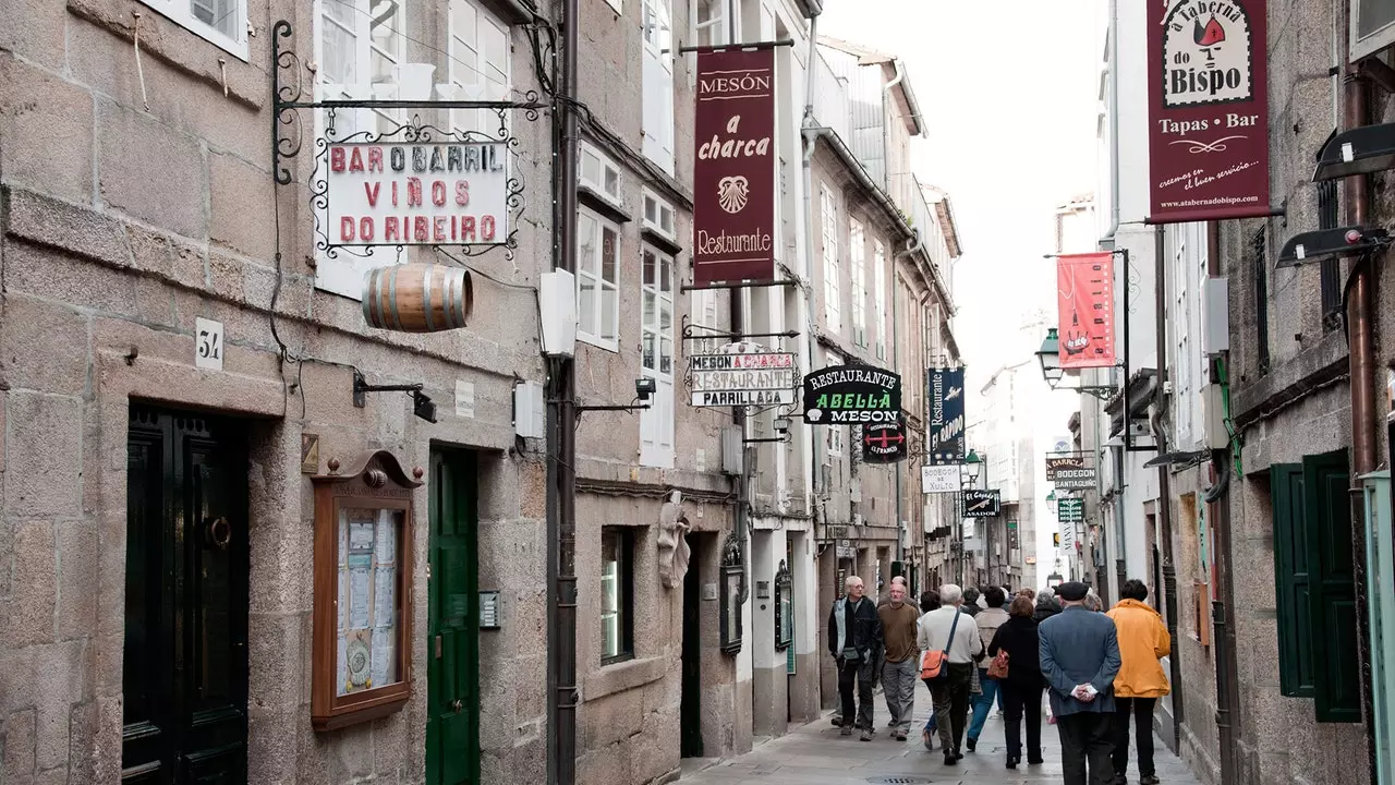 Hvad er tilbage af Paris-Dakar i Santiago de Compostela