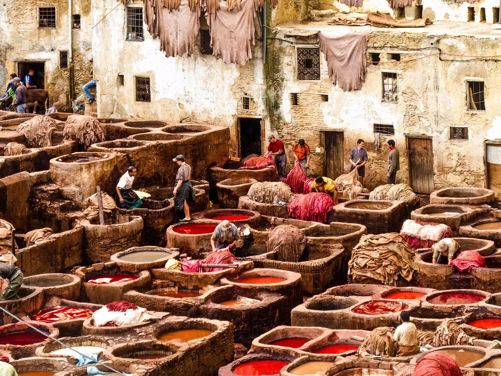 Tanneries de Fès