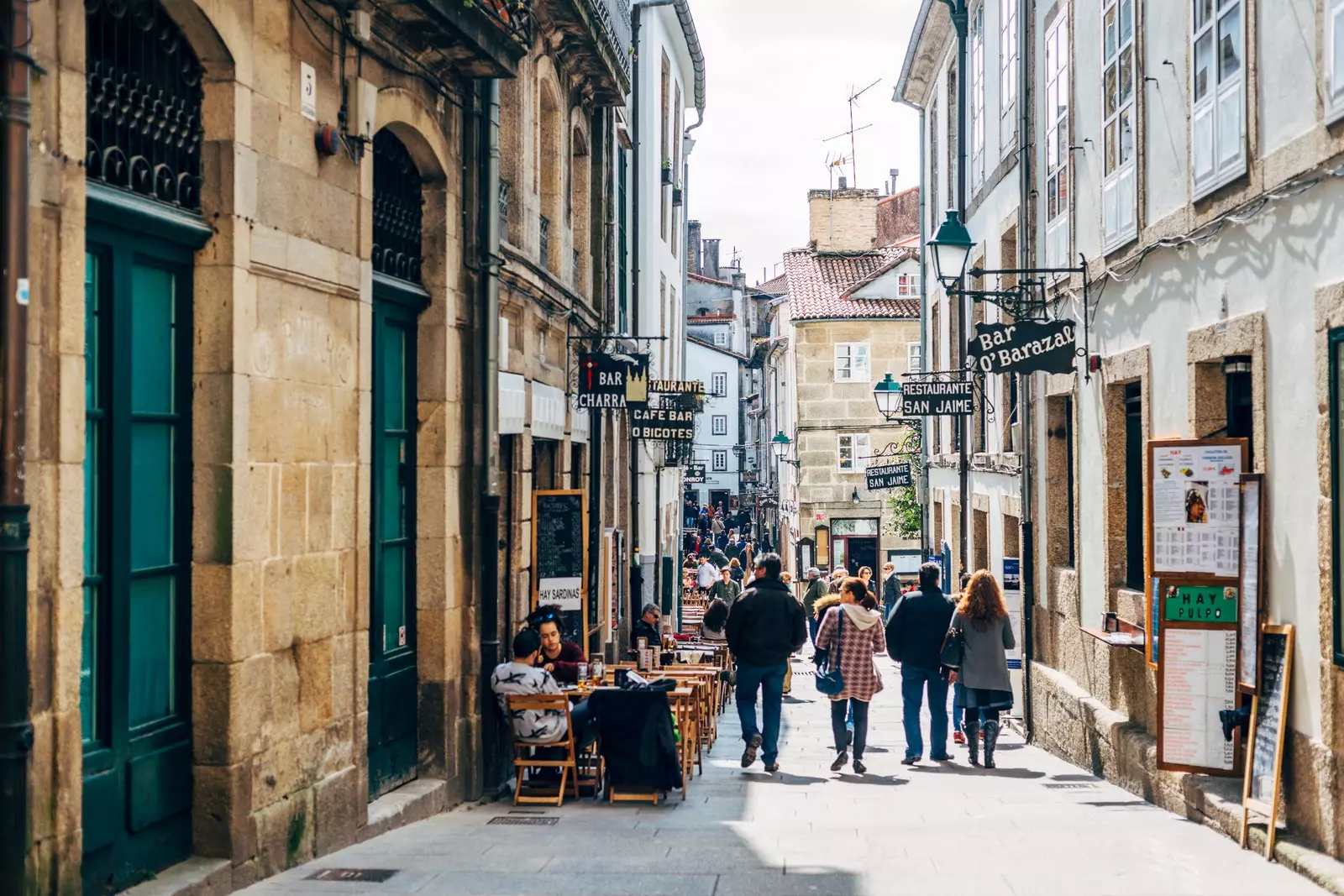 Jangan kita menipu diri di Compostela selalunya HUJAN