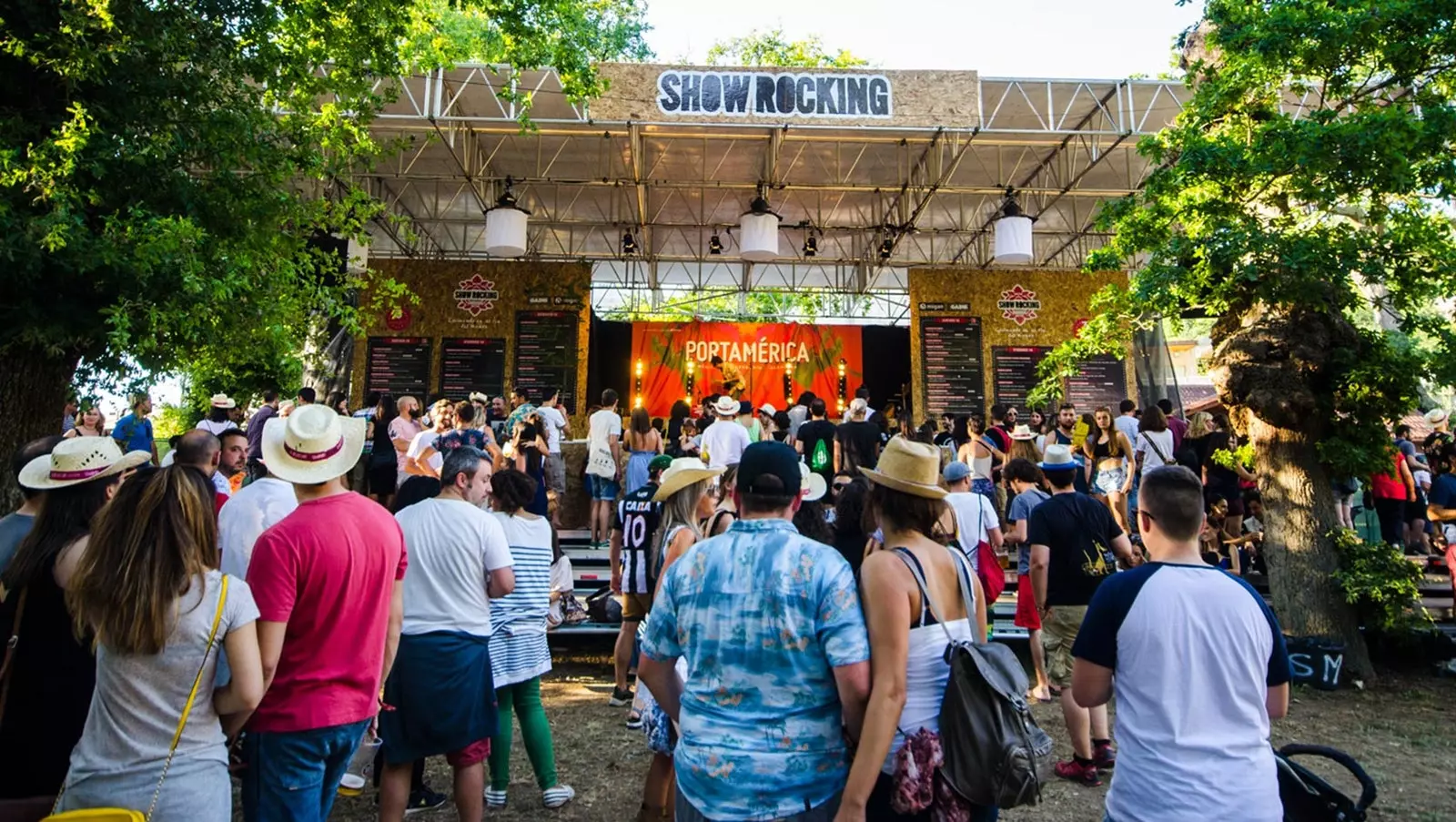 Natuurmuziek en gastronomie in Portamrica Pontevedra.