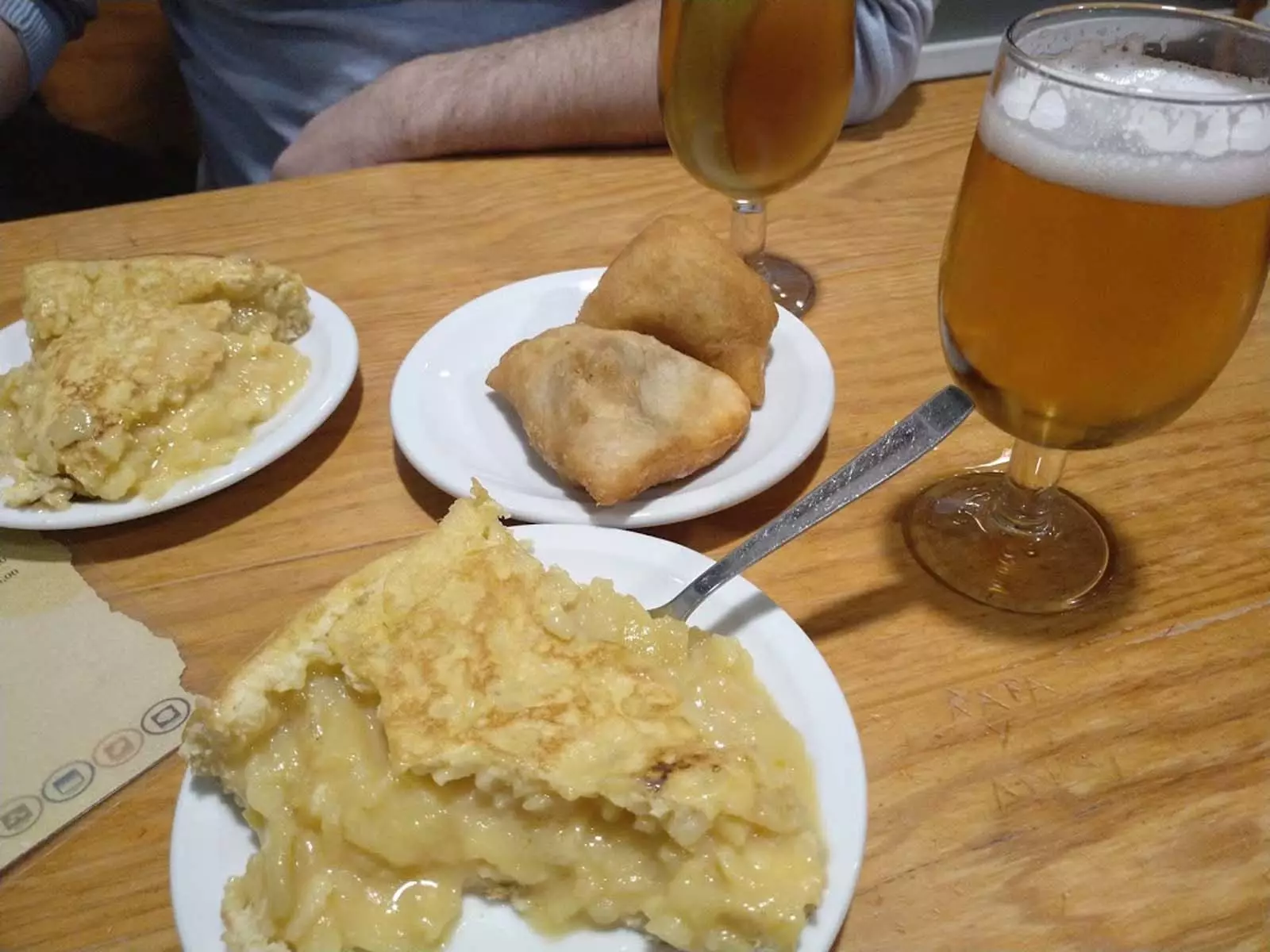 Vigo empanadillas from the Carballo bar