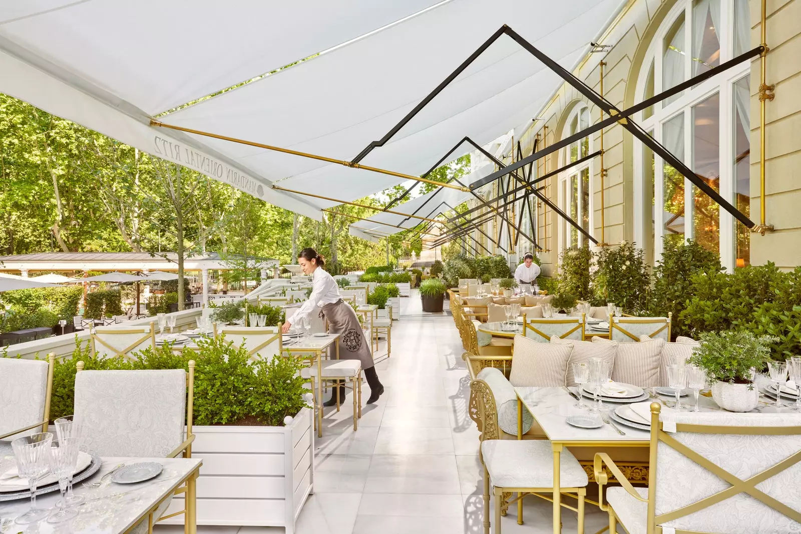 Mandarin Oriental Ritz Il giardino del Ritz