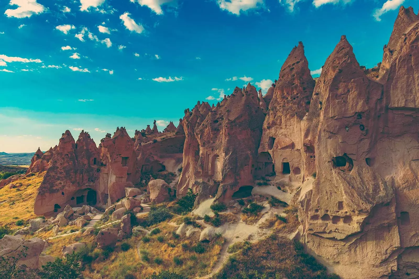 Grotten in Nationaal Park Göreme