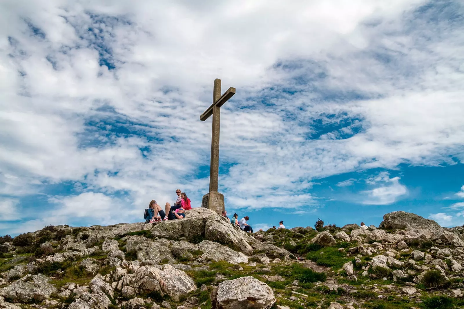 Croce di pietra a Bray Head