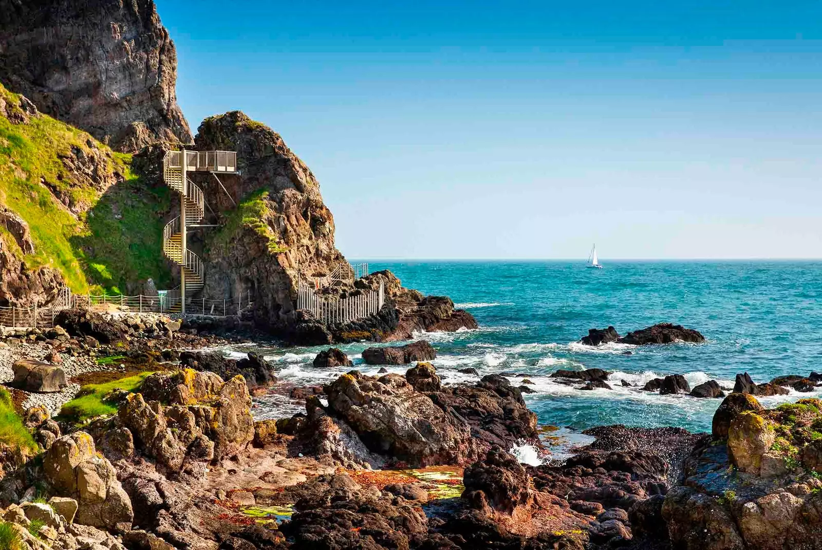 Los Gobbins uçurum cığırı