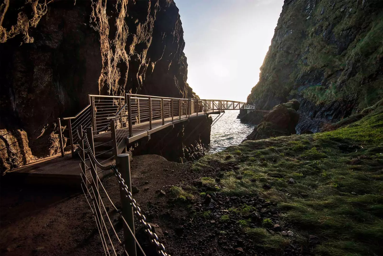 Cosán aille Los Gobbins