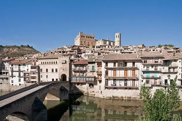 Valderrobres časť malého Toskánska v Dolnom Aragóne