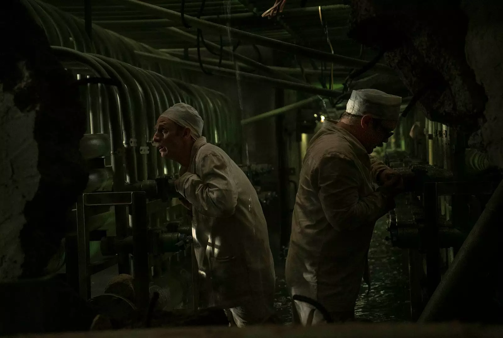 scène de la série tchernobyl