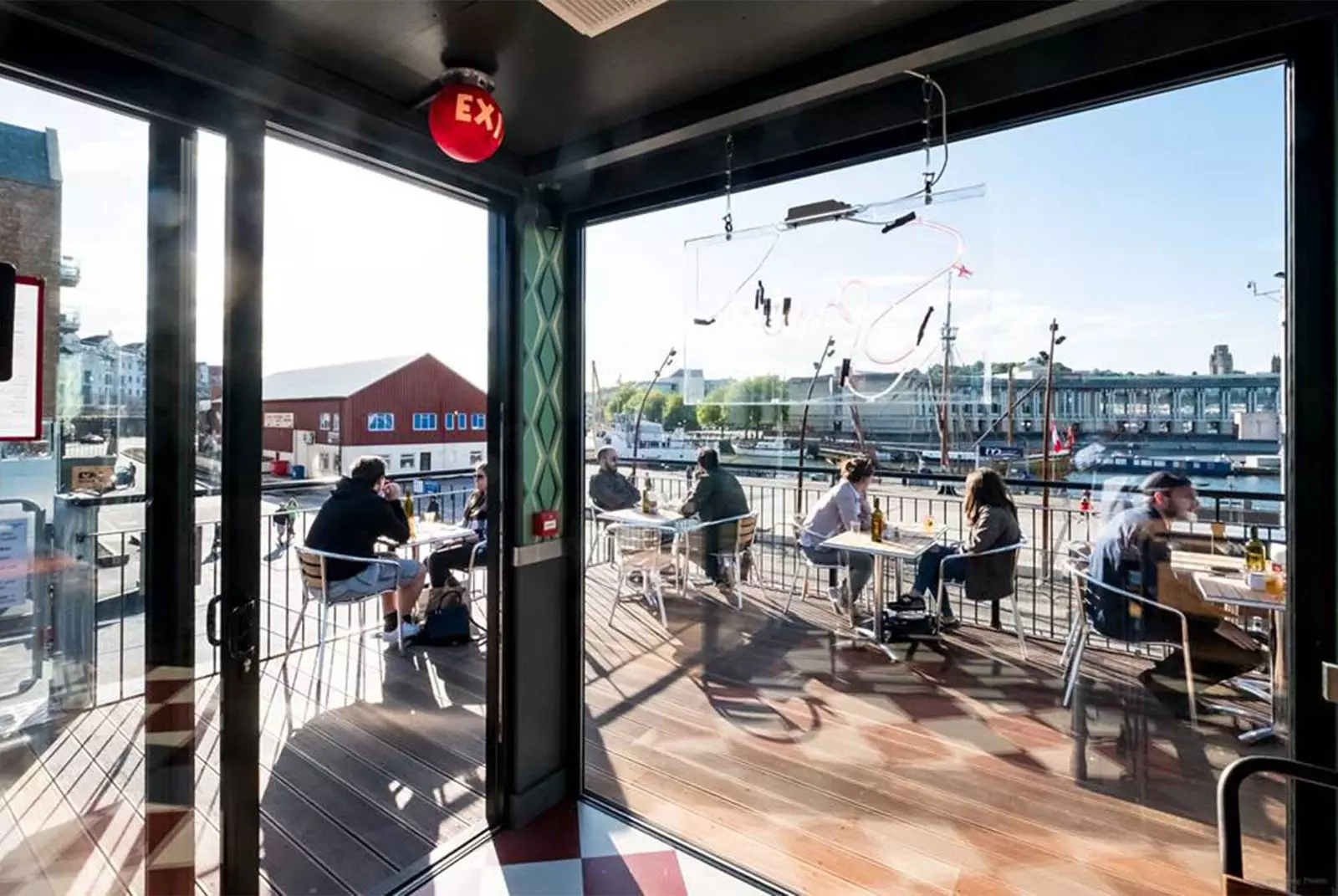 Wapping Wharf det nya fashionabla området i Bristol