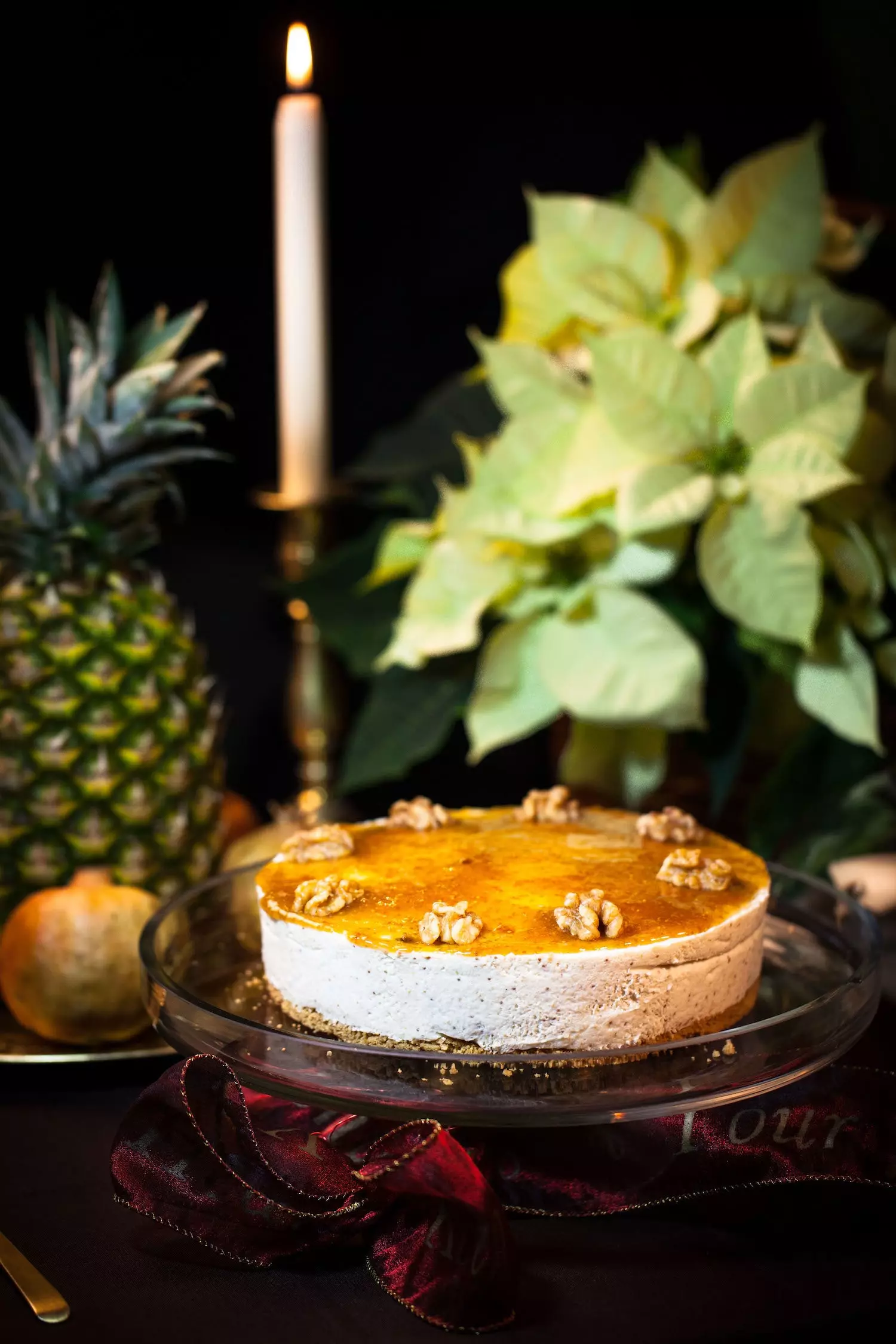 Torta di fichi di Jesús Snchez El Cenador de Amós