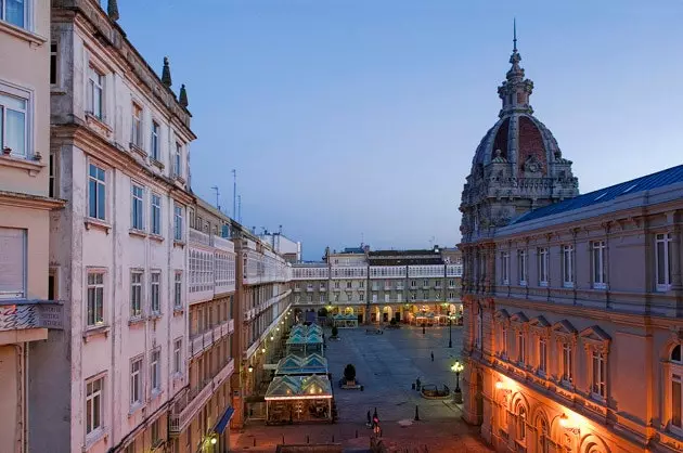 Maria Pita Square La Coruna