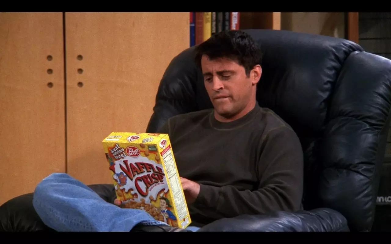 Joey avec son Waffle Crisp