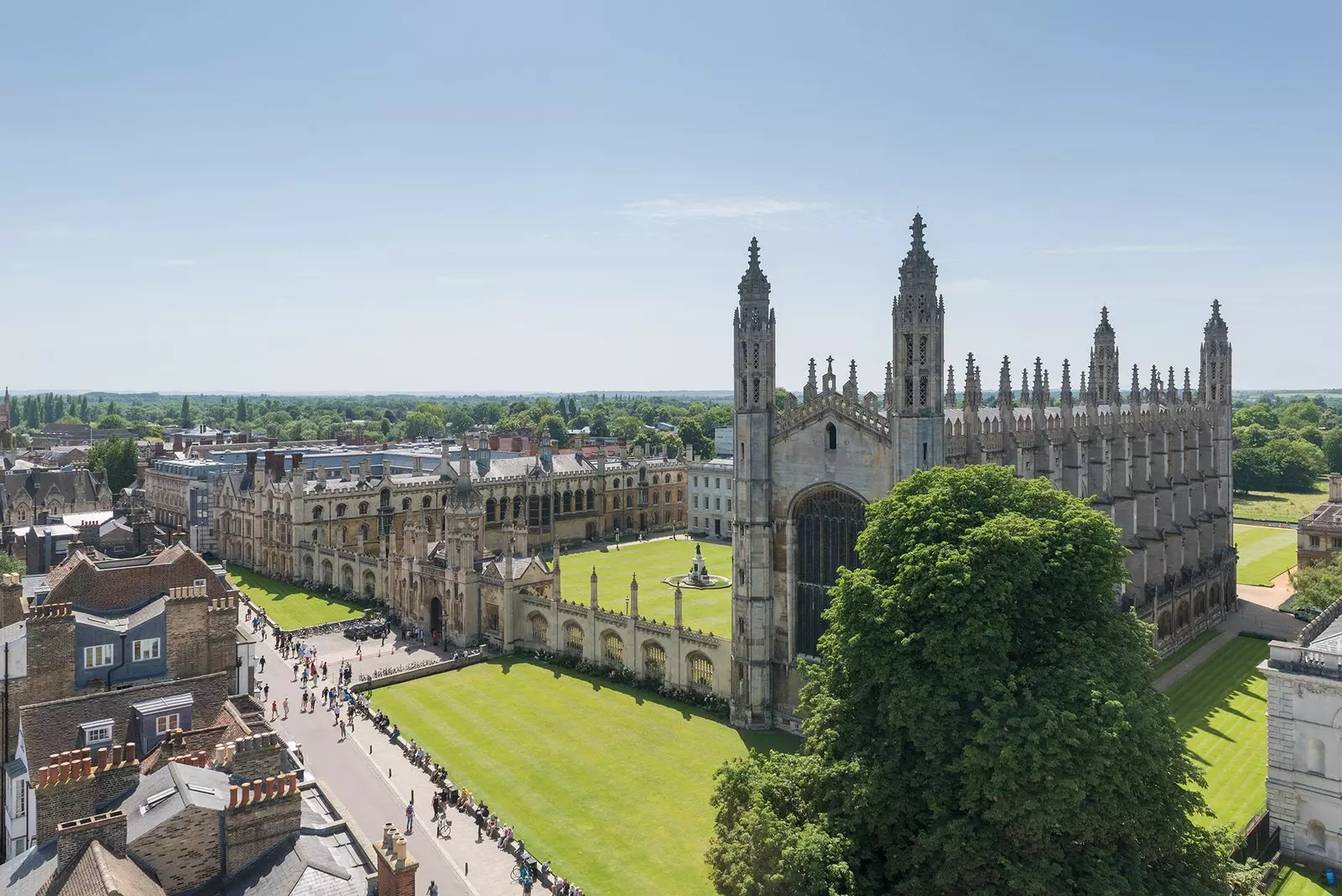 Kings College Chapel Kembrij Angliya