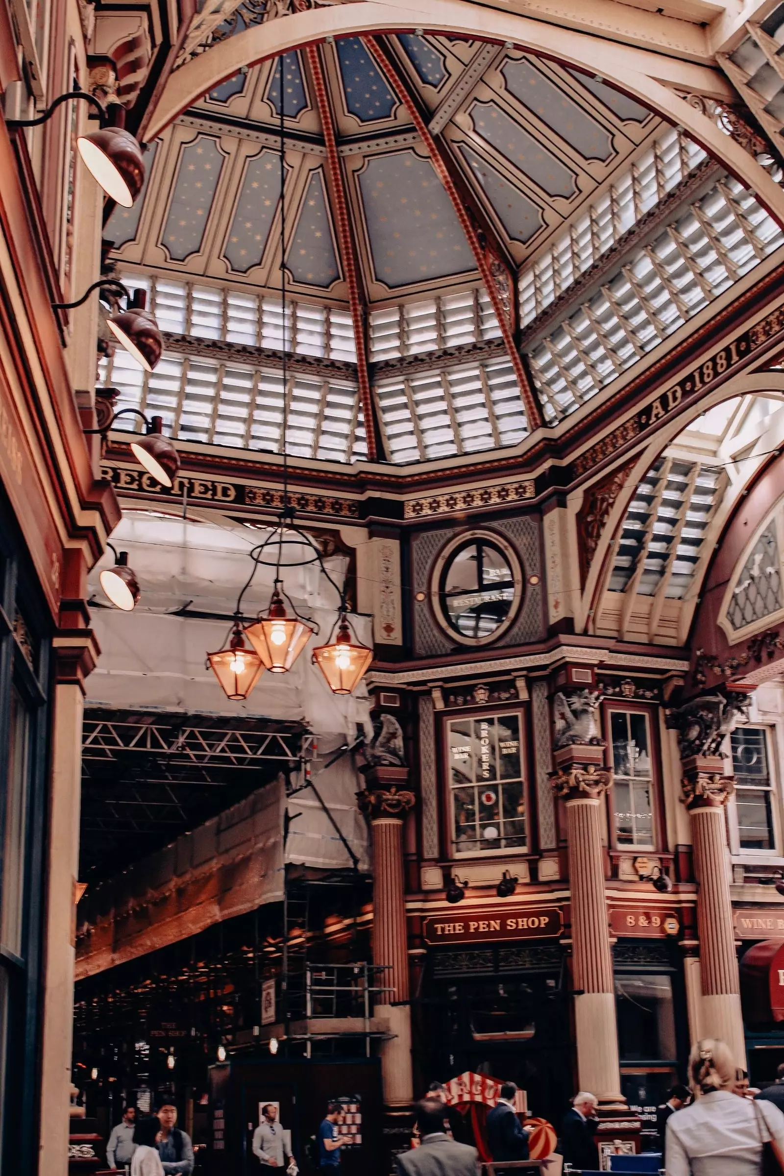 Leadenhall Market.