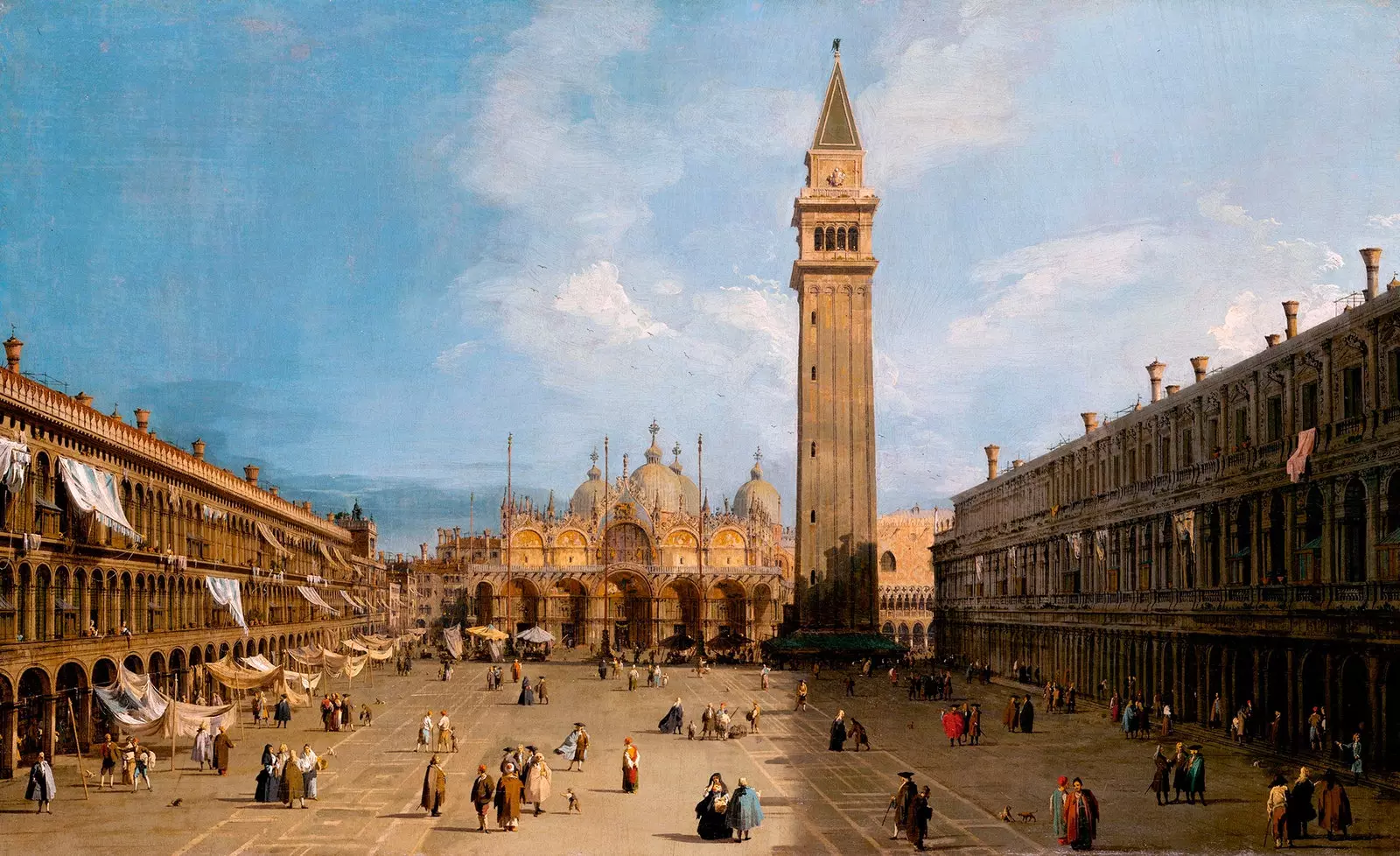 Canaletto's 'San Marcoplein'