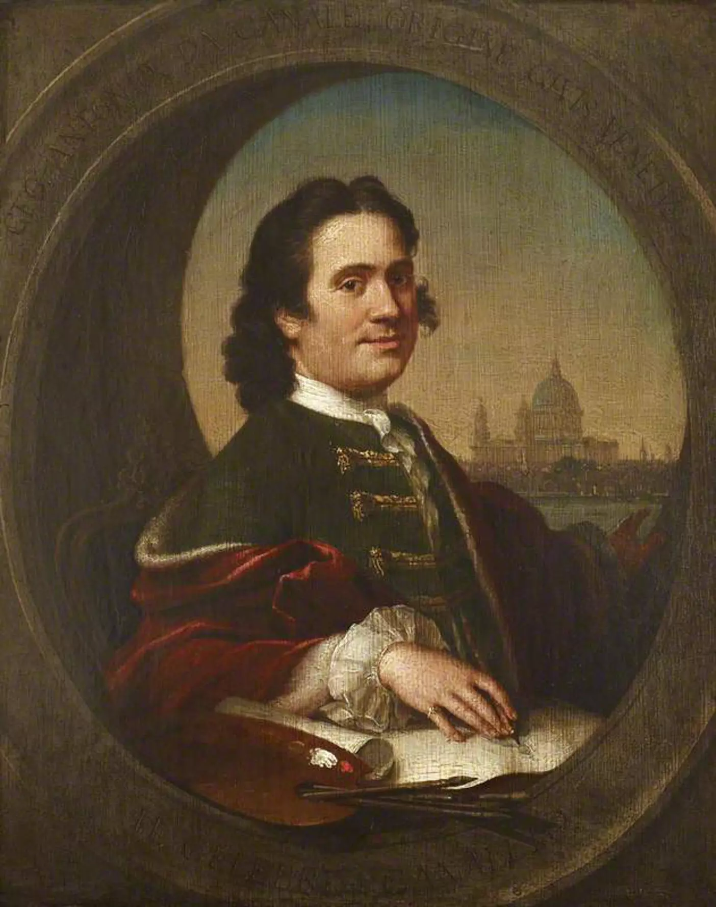 Canaletto self-portrait