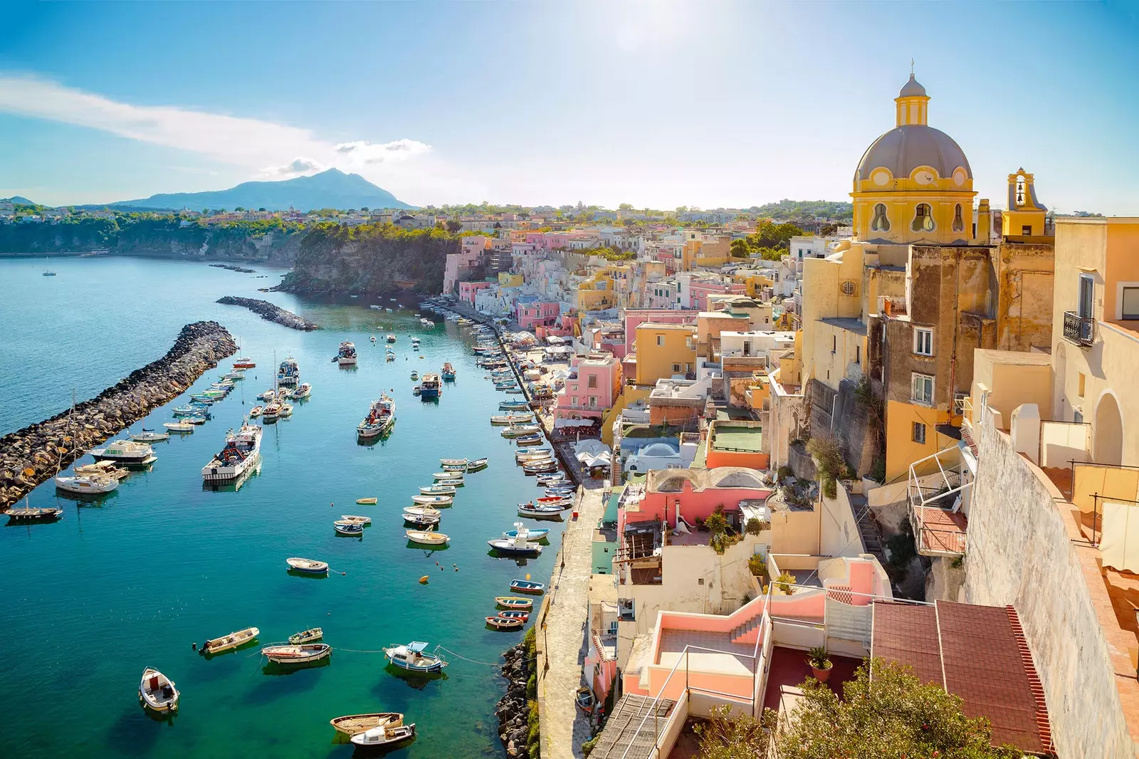 Procida taliansky raj, ktorý ste hľadali