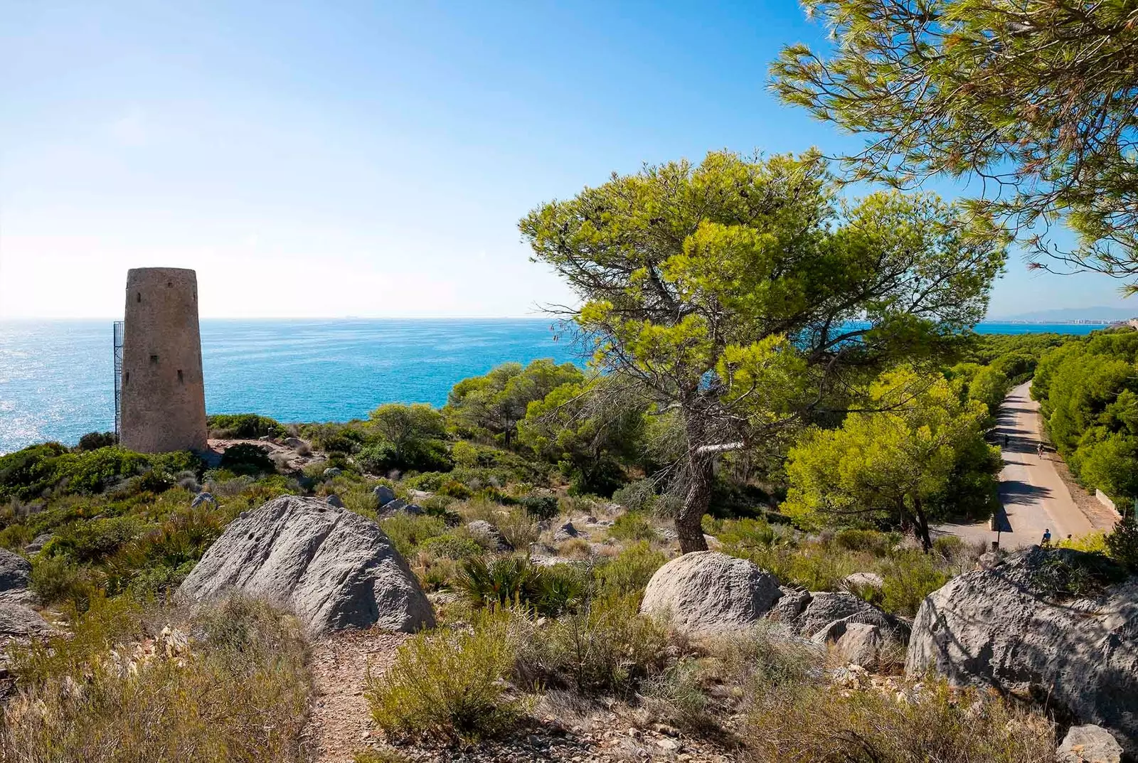 Via Verde ir Torre del Rey Oropesa del Mar