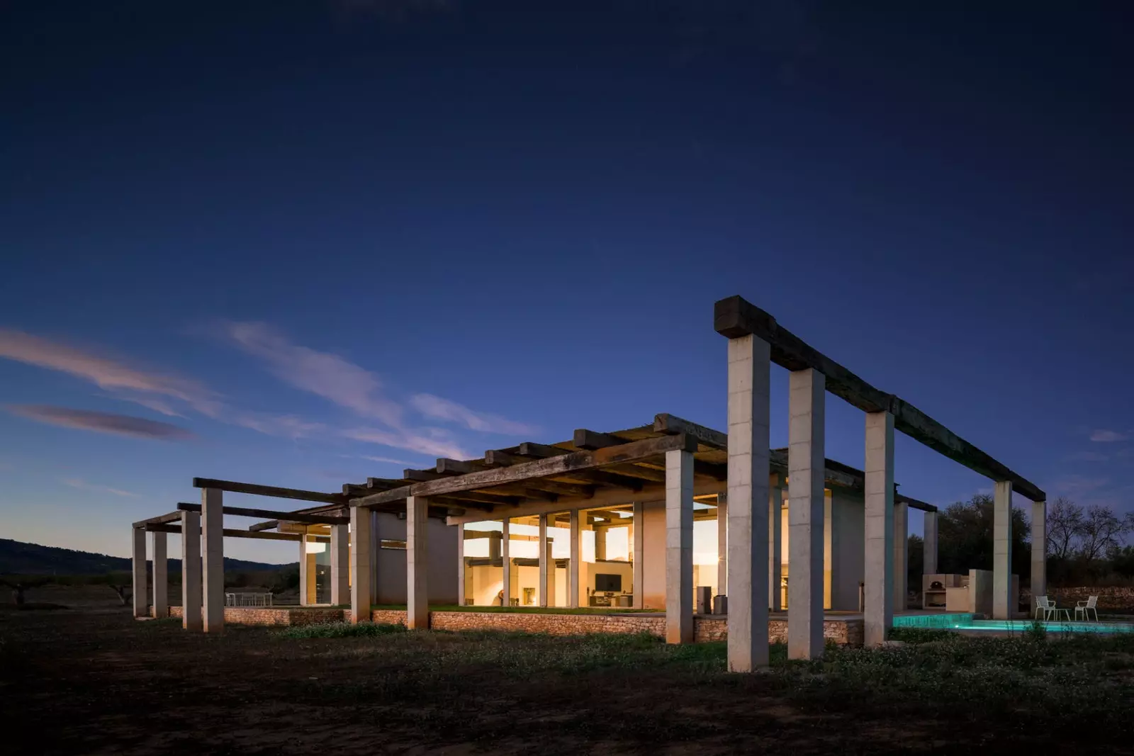 La maison écologique de Las Useres. oui