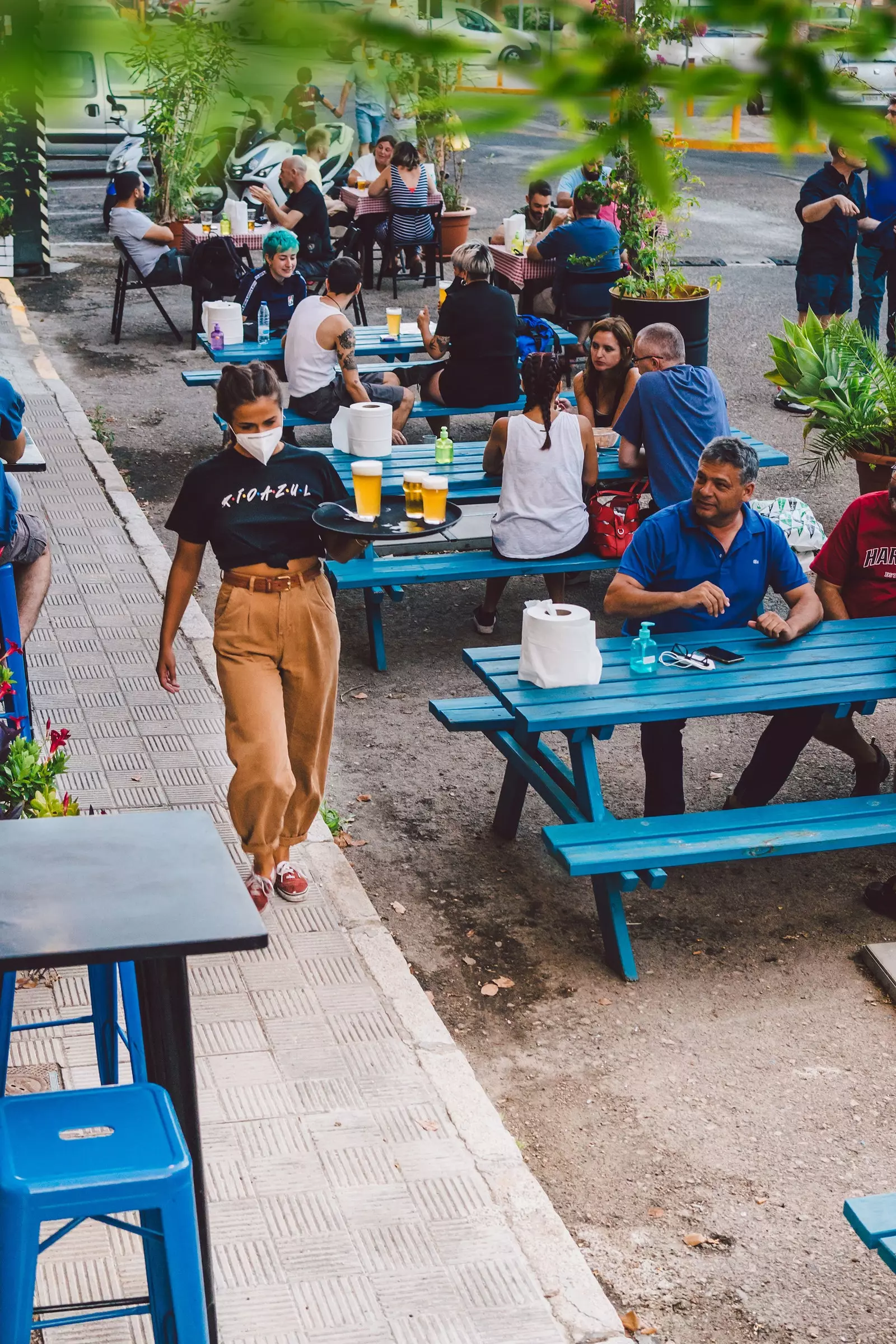 Sevilyadagi Rio Azul pivo zavodi