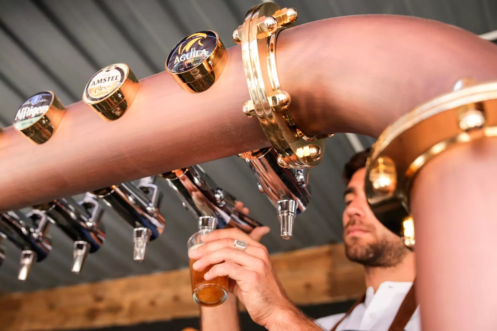 Bierliefhebbers kunnen het niet laten