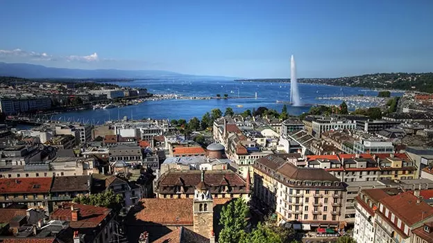 Geneva: a 'big jet' of life