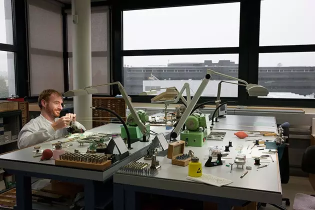 The watchmaking craftsmen