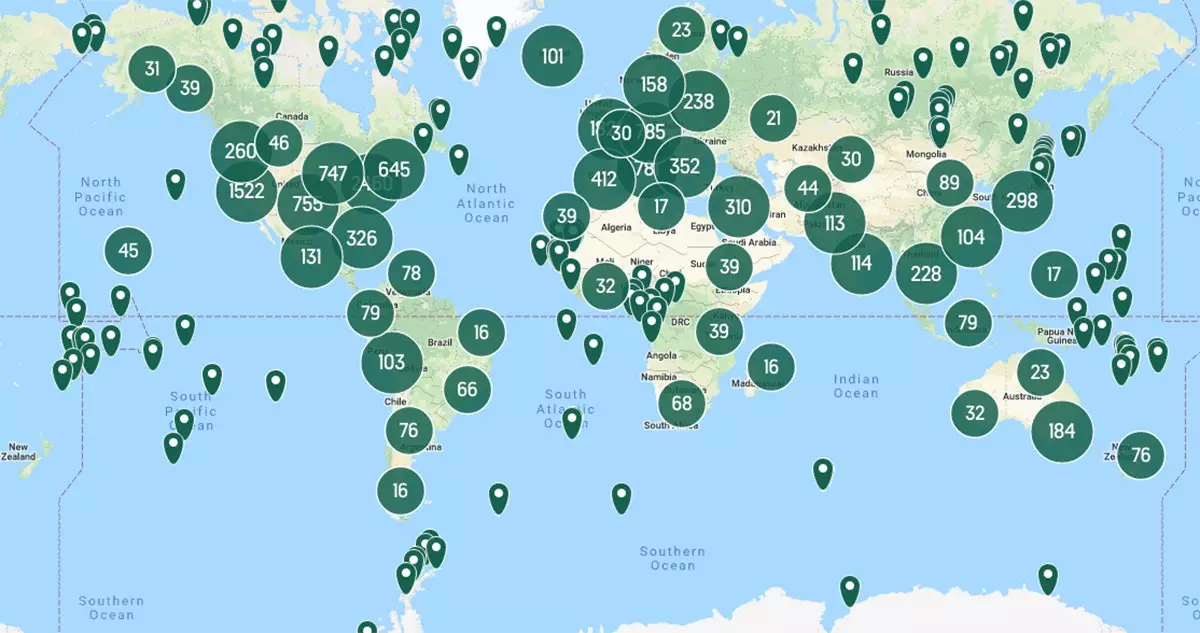 Interaktívna mapa najneobvyklejších a neznámych miest na svete