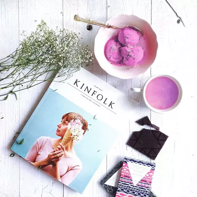 Örneğin Kinfolk dergisi