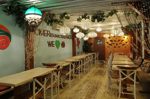 Interieur van VivaBurger