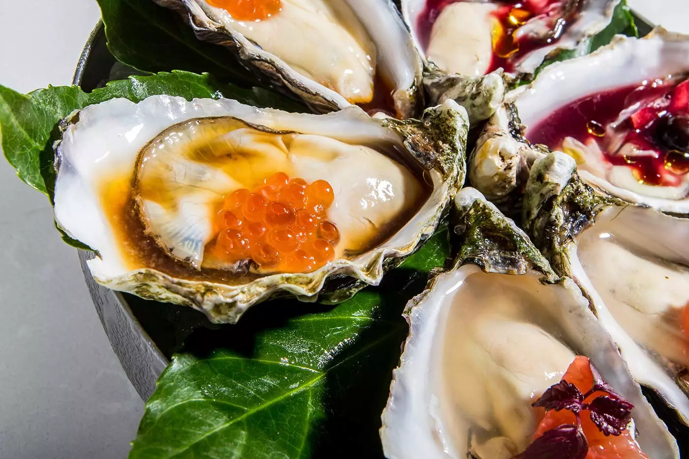 Oyster na cherry gazpacho na matone ya merlot na mengi zaidi katika Bellavista del Jardín del Norte