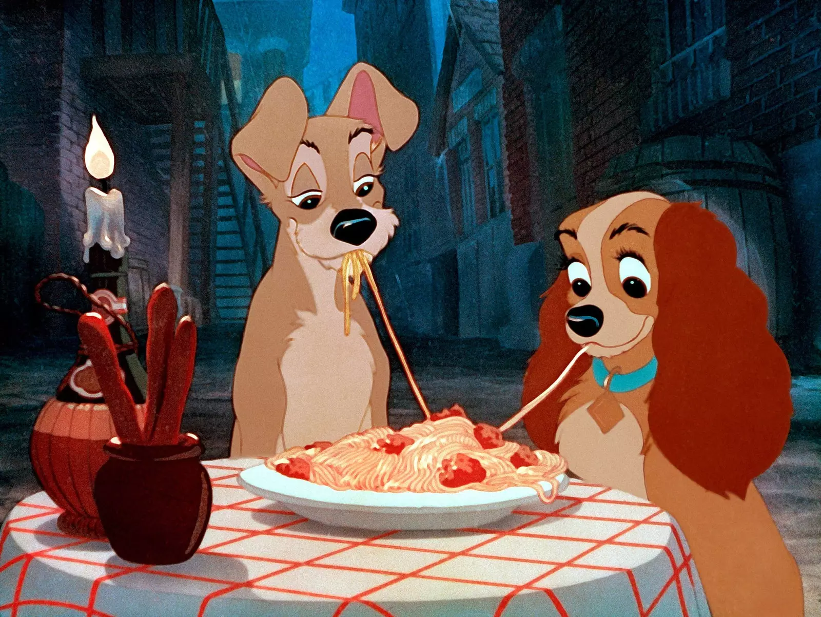 The Lady and the Tramp