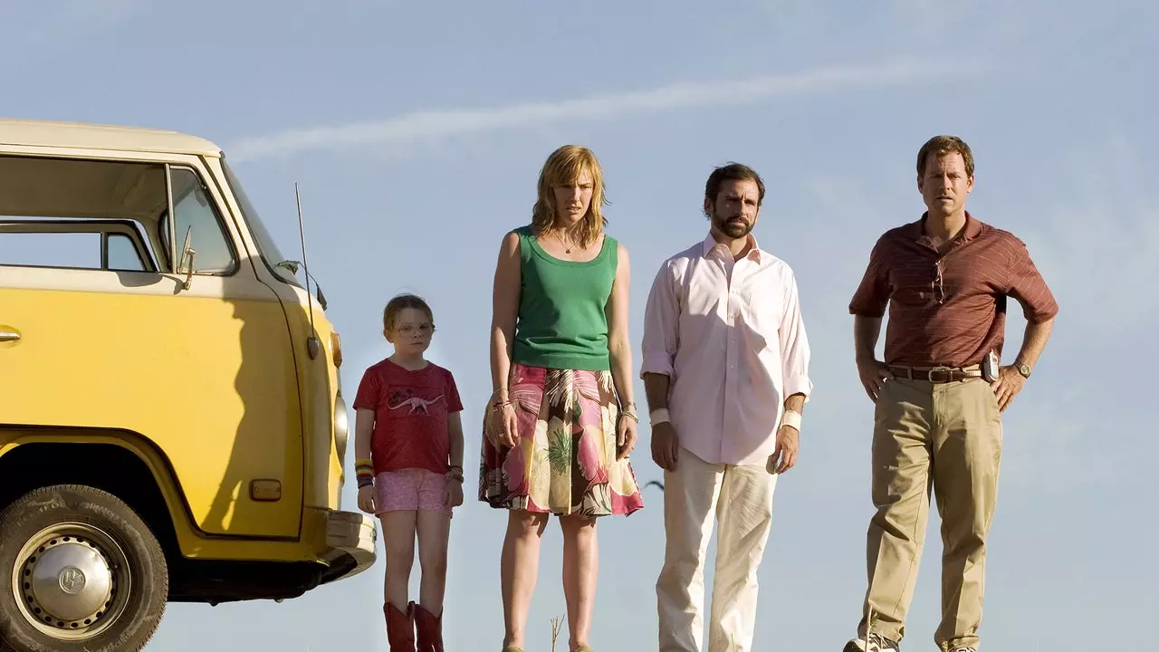 The dilapidated van of 'Little Miss Sunshine' as a metaphor