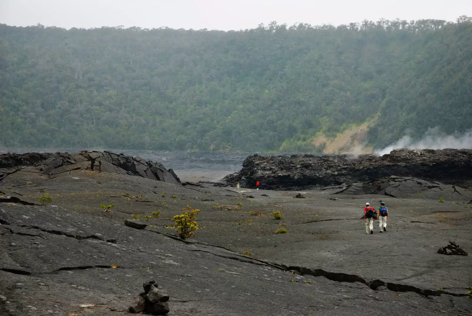 Der Kilauea-Iki-Pfad.