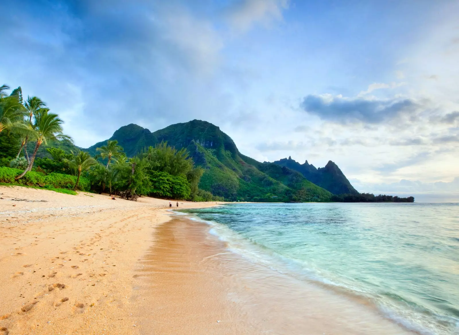 Kauai Beach op Hawaii mécht fir de Public nei op.