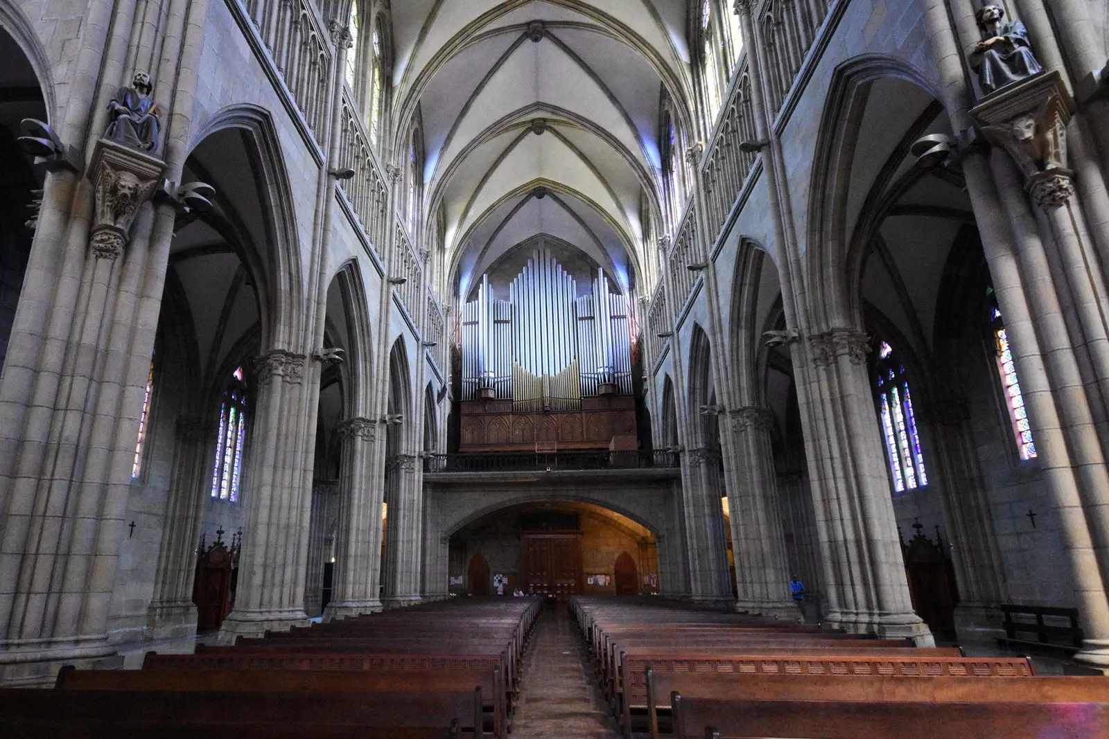 Orgel i den gode hyrde i San Sebastian.