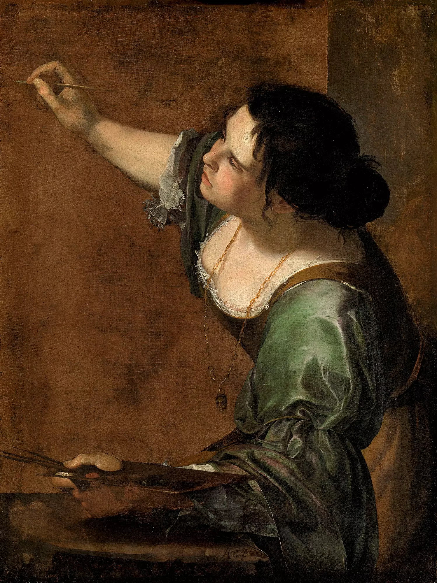 Self-portrait as an allegory of painting