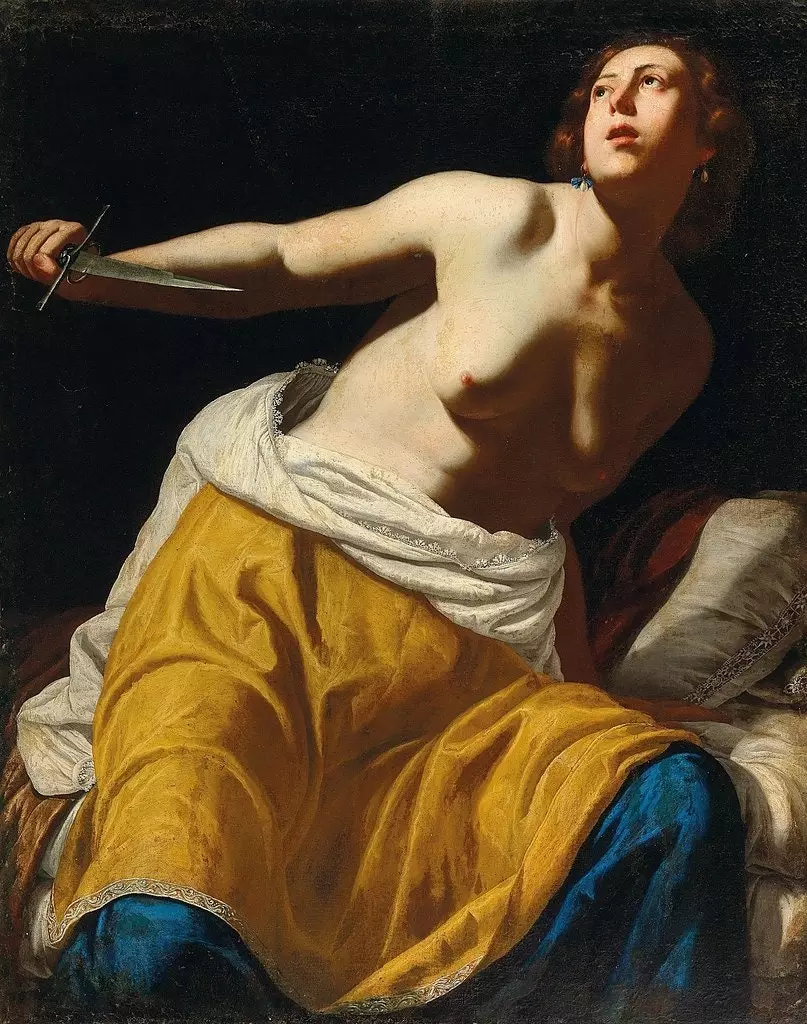 „Lucretia“ eftir Artemisia Gentileschi