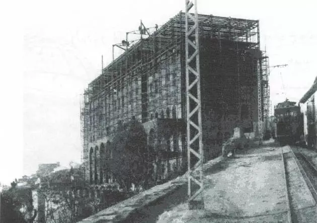 Construccion de l'Alhambra Palace