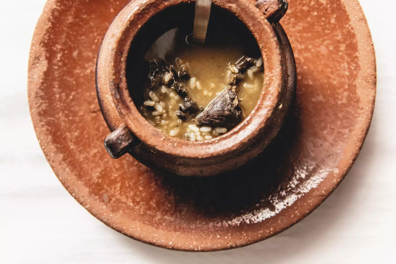 Rice with duck in El Tejao Isla Mayor Seville