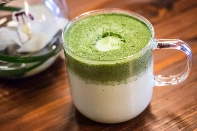 Panda Matcha Latte