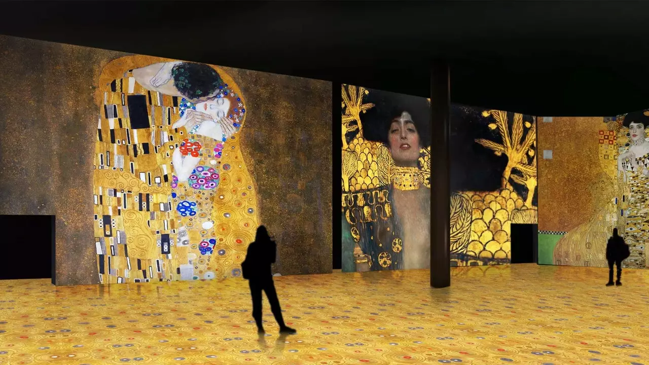 Déi immersiv Ausstellung 'Klimt's Gold' kënnt zu Malaga an d'Tickete si scho verkaaft