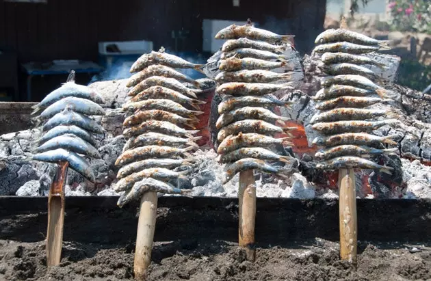 Do ukusne sardine na plaži