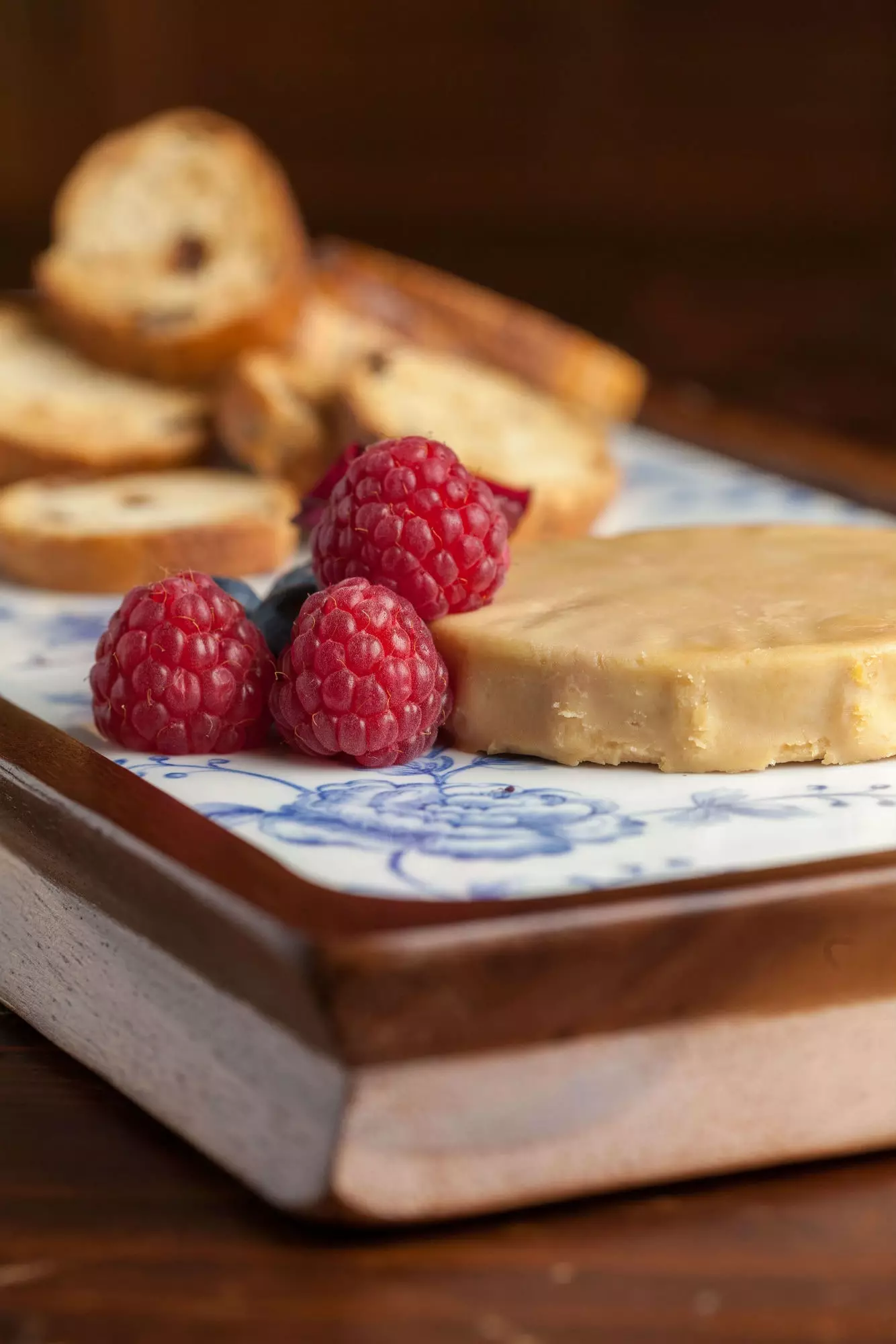 Duck foie from Soria in the restaurant of the hotel La Casa del Presidente.