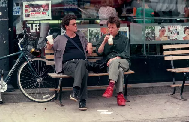 Lou Reed dan isterinya Laurie Anderson