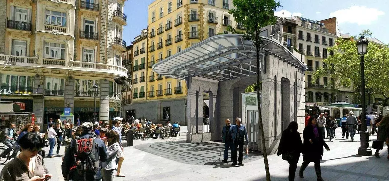 Render del futur templet de Gran Via