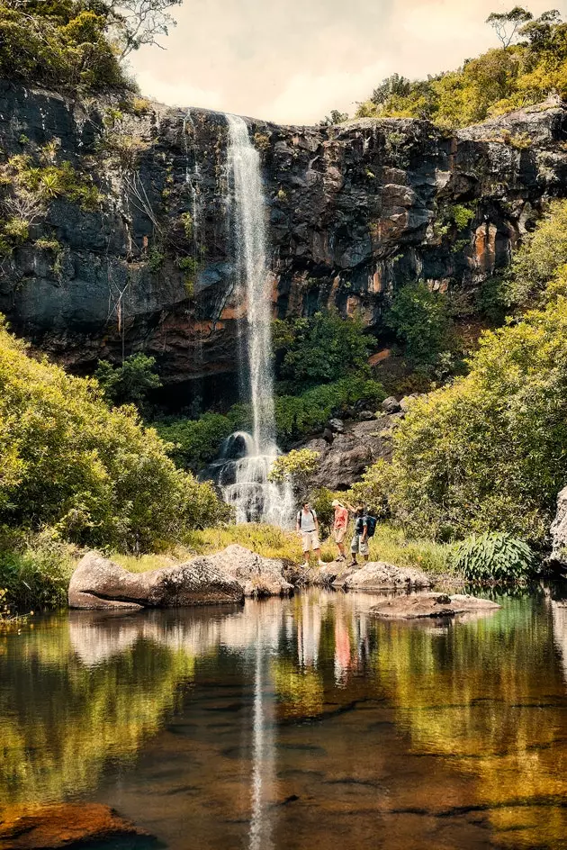 Trekking pela rota das sete cachoeiras