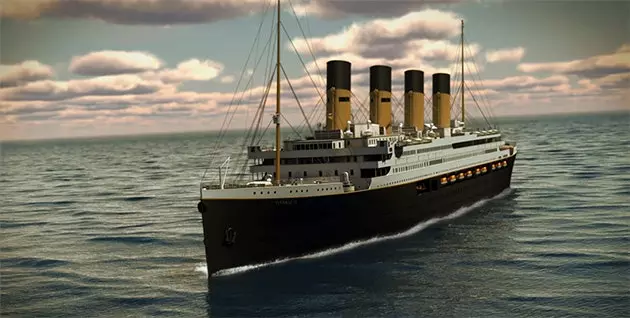 Blue Star Line Titanic II 3D model